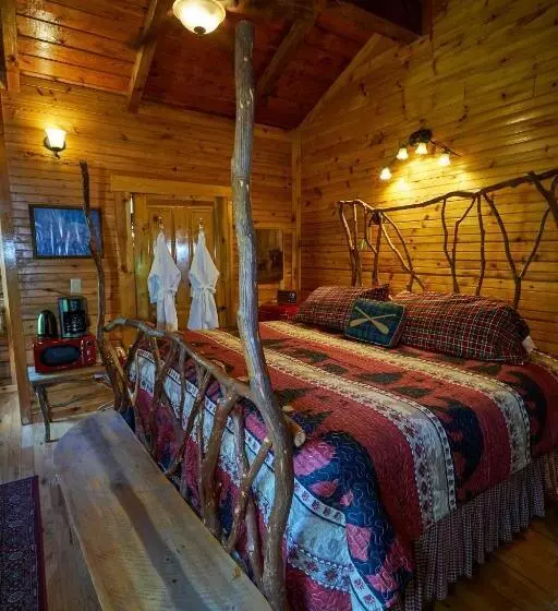 キングサイズベッドのスタンダードルーム, Creekwalk Inn Bed And Breakfast With Cabins