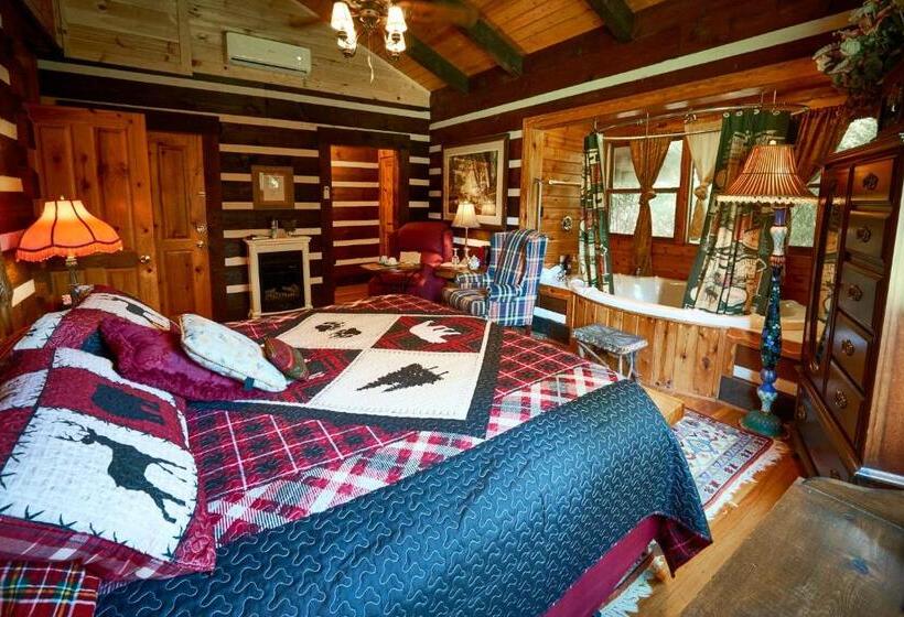 غرفة قياسية سرير كينج, Creekwalk Inn Bed And Breakfast With Cabins