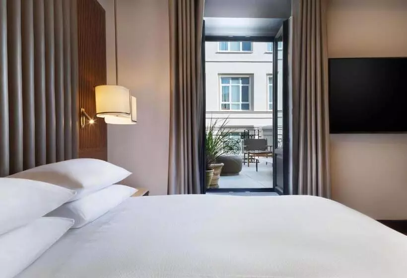 キングサイズベッドのジュニアスイート, Jw Marriott Hotel Madrid