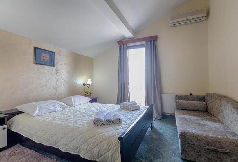 اتاق استاندارد با چشم‌انداز دریا, Mali Miločer Bay Accommodation