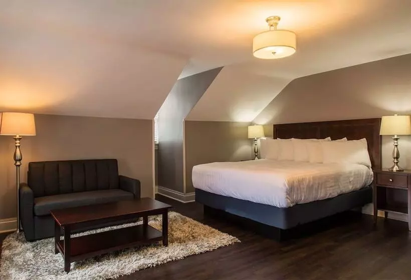 キングサイズベッドのデラックスルーム, Captain Wohlt Inn Bed & Breakfast