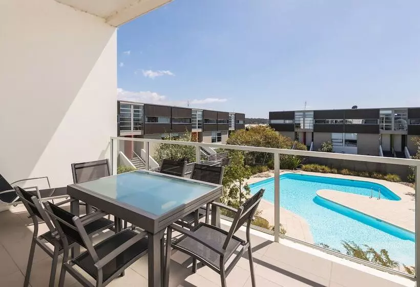 آپارتمان 1 خوابه با چشمانداز استخر, Coast Resort Merimbula