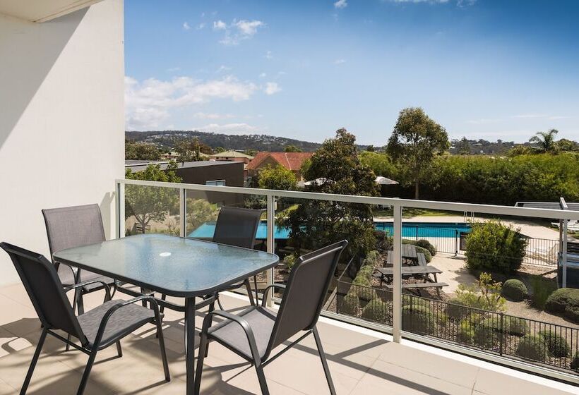 דירת חדר נוף לבריכה, Coast Resort Merimbula