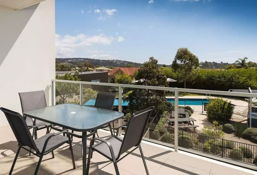 آپارتمان 1 خوابه با چشمانداز استخر, Coast Resort Merimbula