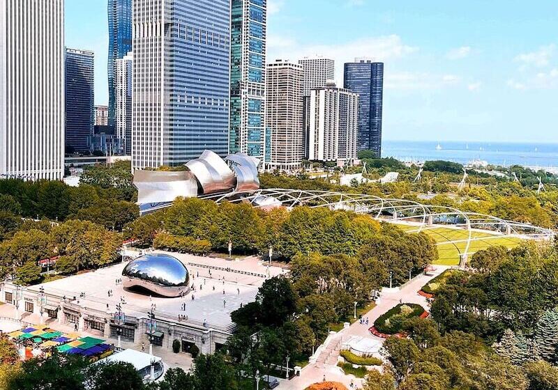 اتاق استاندارد با تخت دوبل و چشم‌انداز پارک, Chicago Athletic Association, Part Of Hyatt