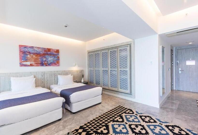 수피리어 룸 측면 바다 전망, D Resort Ayvalık