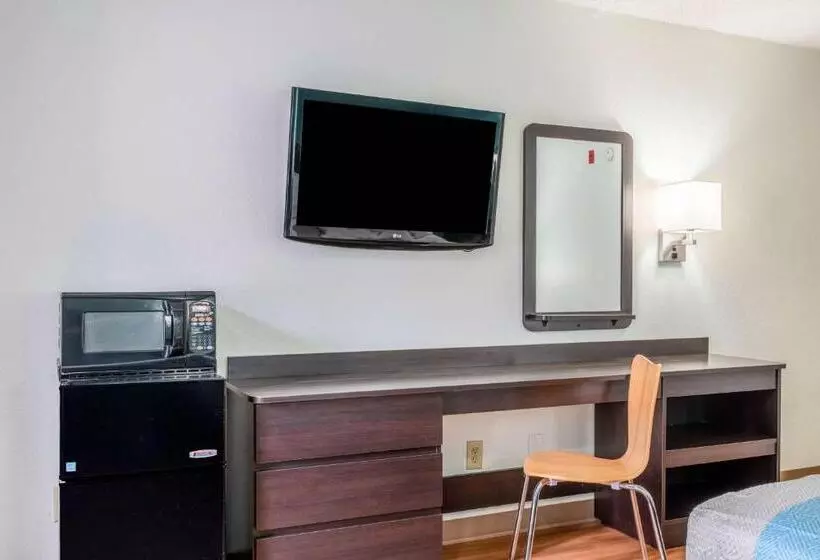 キングサイズベッドのスタンダードルーム, Motel 6 Rocky Mount, Nc