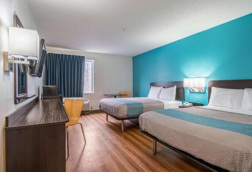 غرفة قياسية رباعية, Motel 6 Rocky Mount, Nc