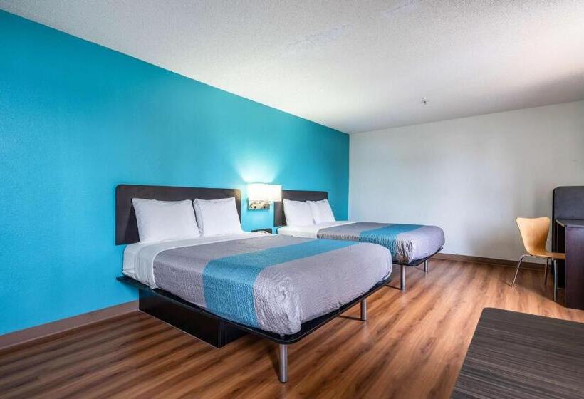 غرفة قياسية رباعية, Motel 6 Rocky Mount, Nc