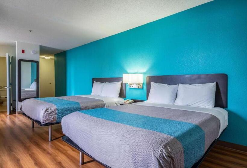 غرفة ديلوكس رباعية, Motel 6 Rocky Mount, Nc