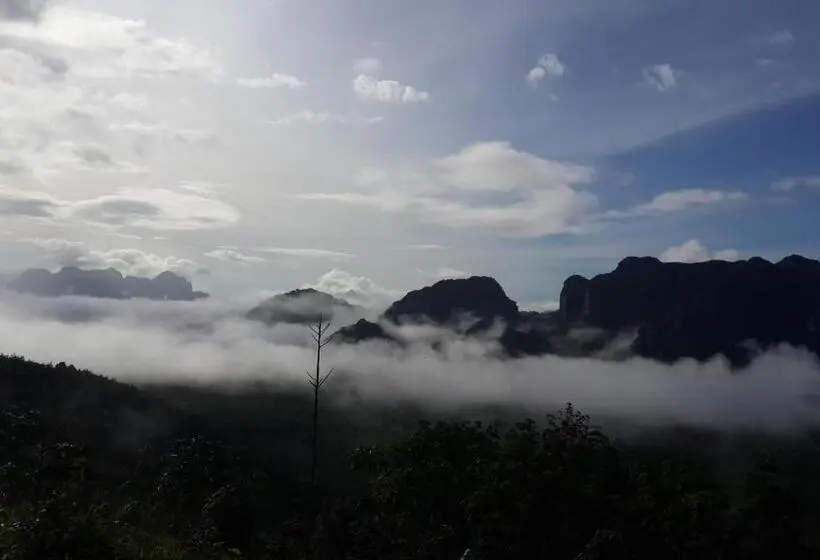 Standard-huone Vuoristonäkymä, Khao Sok Country Resort