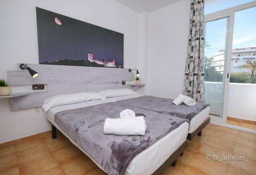 带1个卧室的带海景的公寓, Apartamentos Ibiza