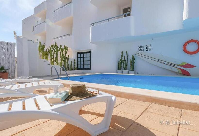 带1个卧室的带海景的公寓, Apartamentos Ibiza