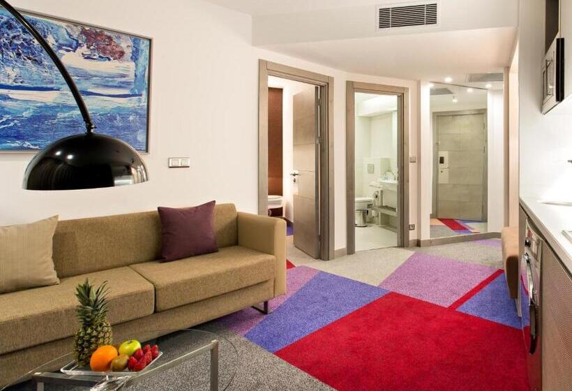 침실 2개 스위트, Burgu Arjaan By Rotana