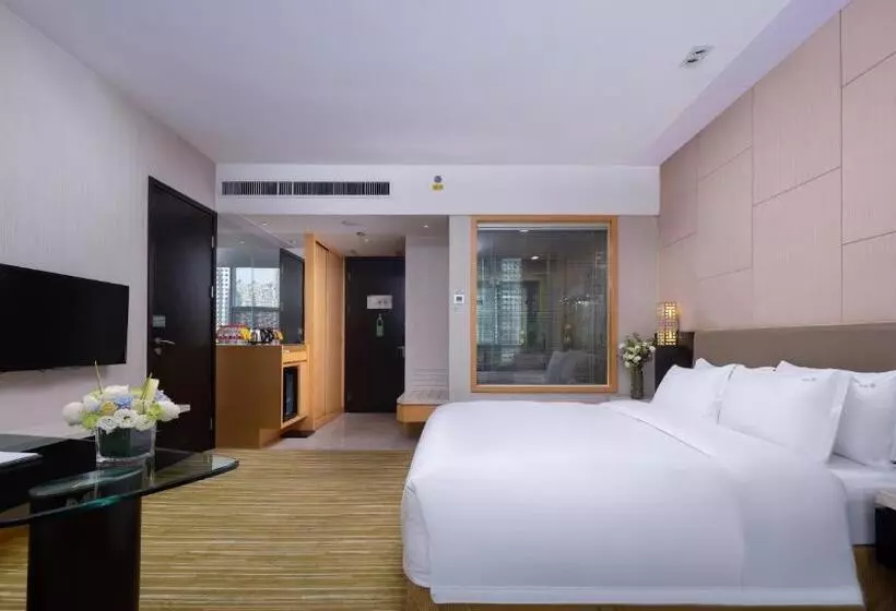 キングサイズベッドのスタンダードルーム, Holiday Inn Nanchang Riverside By Ihg