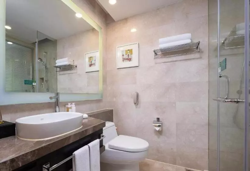 キングサイズベッドのスタンダードルーム, Holiday Inn Nanchang Riverside By Ihg