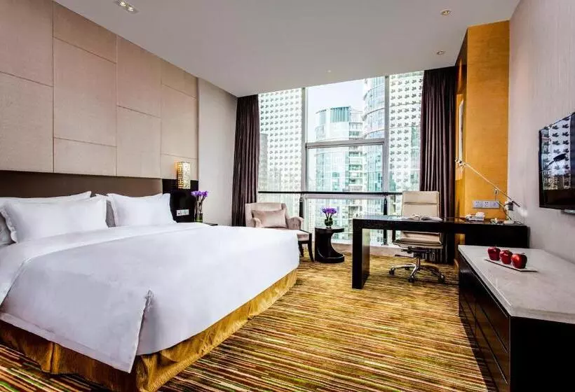 キングサイズベッドのスタンダードルーム, Holiday Inn Nanchang Riverside By Ihg