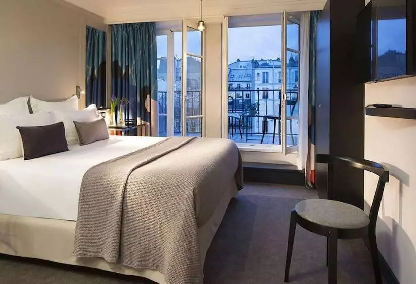 バルコニー付きデラックスルーム, Les Matins De Paris & Spa