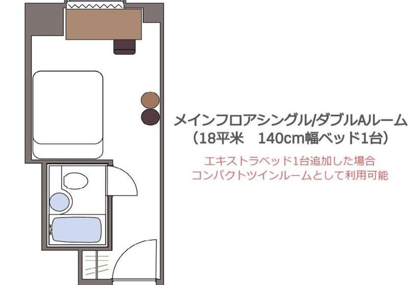스탠다드 룸, Richmond Hotel Sendai