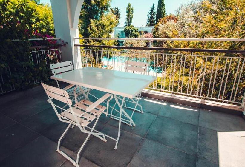 شقة غرفة واحدة مطلة على حمام السباحة, Muskebi Apart Otel