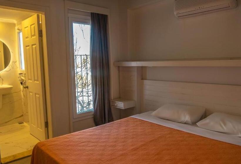 شقة غرفة واحدة مطلة على حمام السباحة, Muskebi Apart Otel