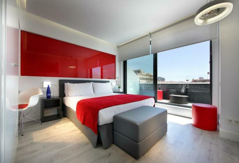 اتاق استاندارد با تراس, Eurostars Central