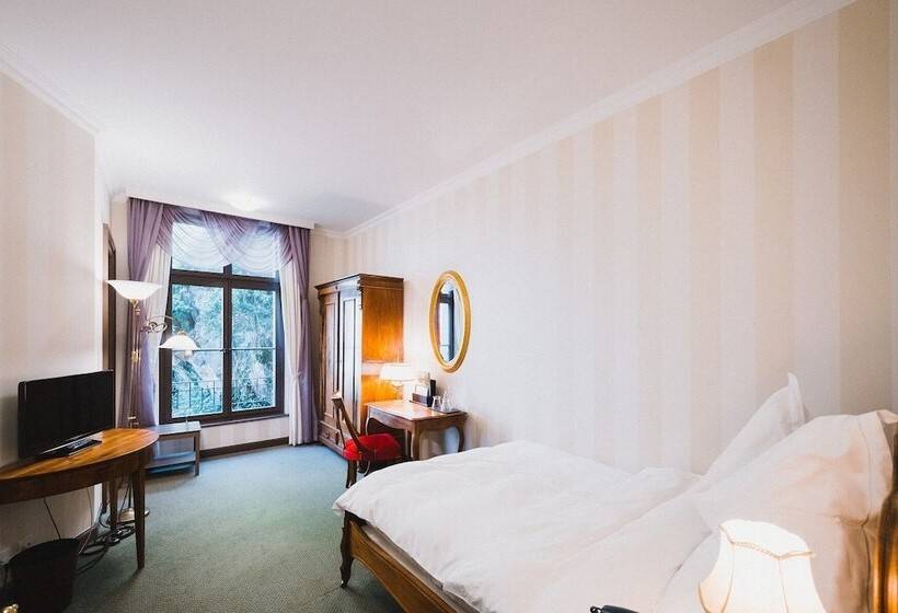 غرفة كلاسيكية فردية, Grandhotel Giessbach