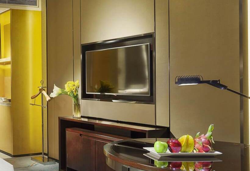 غرفة قياسية سرير مزدوج, Hilton Zhuzhou