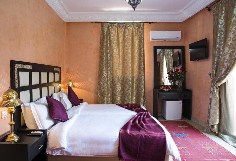 اتاق استاندارد یک تخته با بالکن, Marrakech House