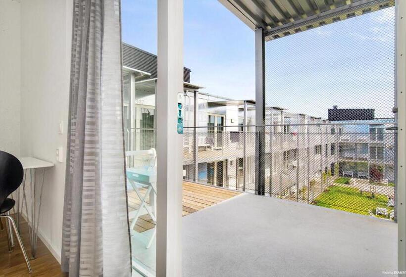 آپارتمان 1 خوابه با چشمانداز استخر, Kolgården Visby Lägenhetshotell