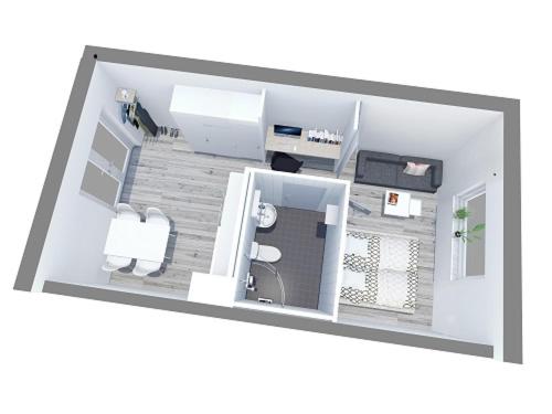 آپارتمان 1 خوابه با چشمانداز استخر, Kolgården Visby Lägenhetshotell