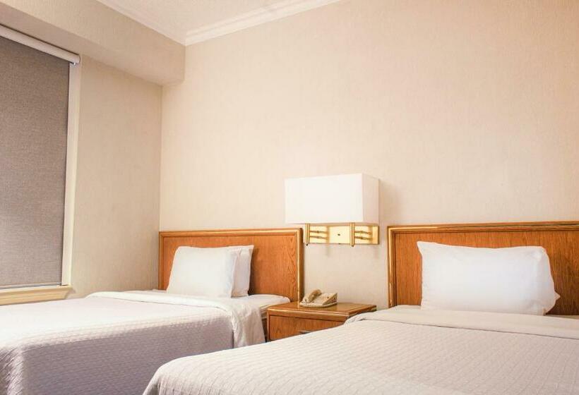 חדר סטנדרט שתי מיטות זוגיות, Travohotel Monterrey Histórico