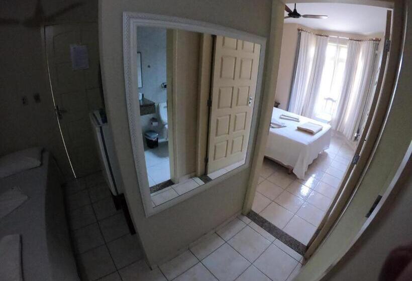 اتاق استاندارد چهار تخته, Pousada Portal Do Mar