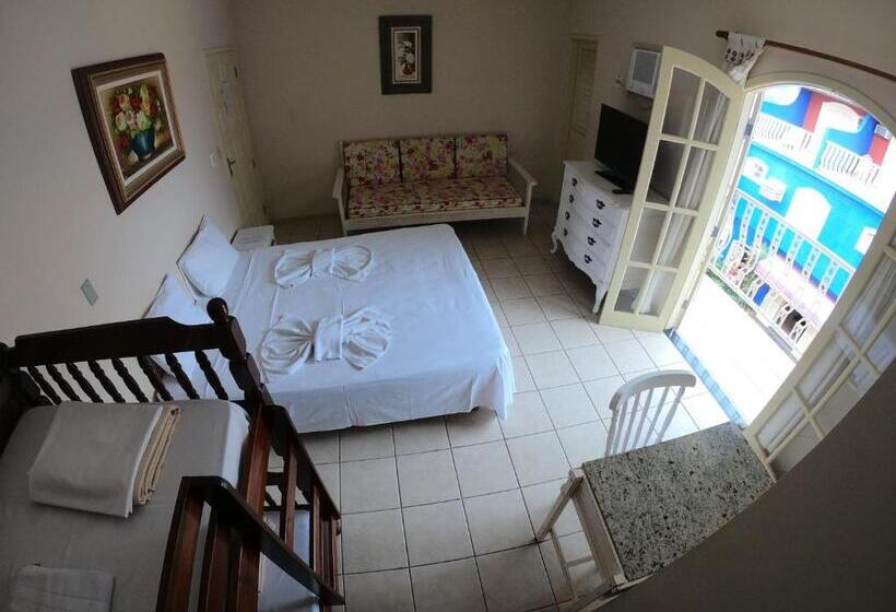 اتاق استاندارد چهار تخته, Pousada Portal Do Mar