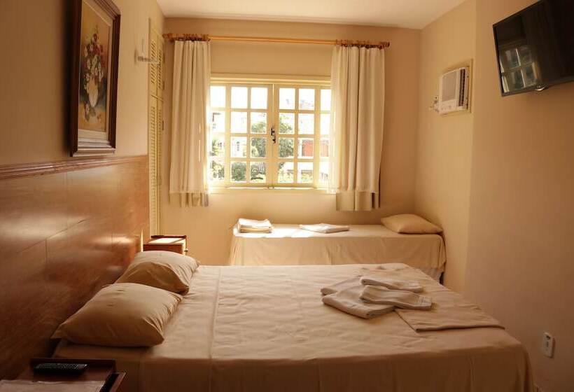 اتاق استاندارد چهار تخته, Pousada Portal Do Mar