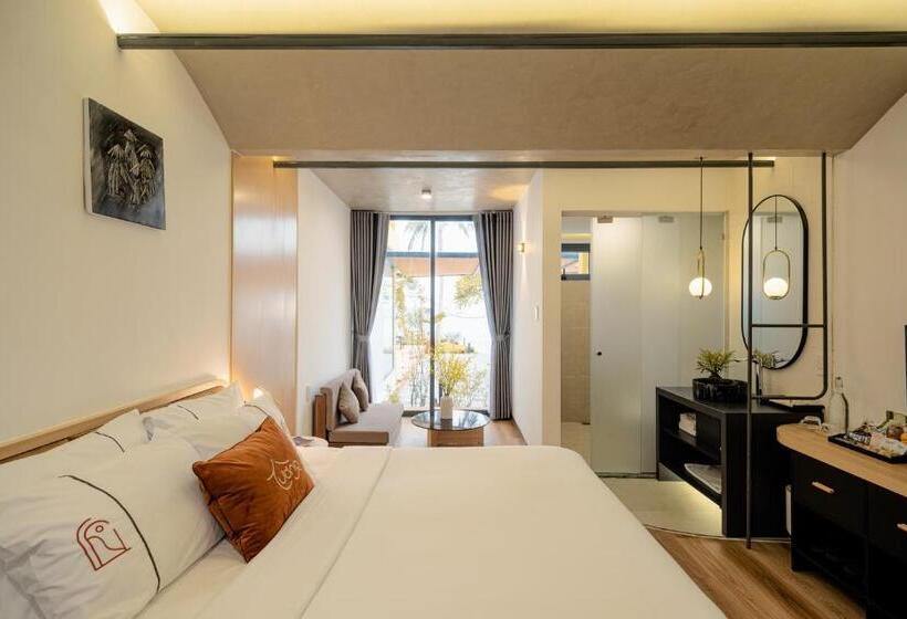 اتاق استاندارد با چشم‌انداز استخر, Tuong Boutique Resort Mui Ne