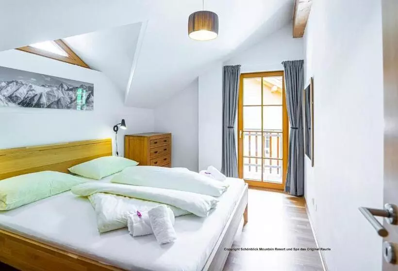 ４ベッドルームアパートメント, Schönblick Mountain Resort & Spa   Das Original!