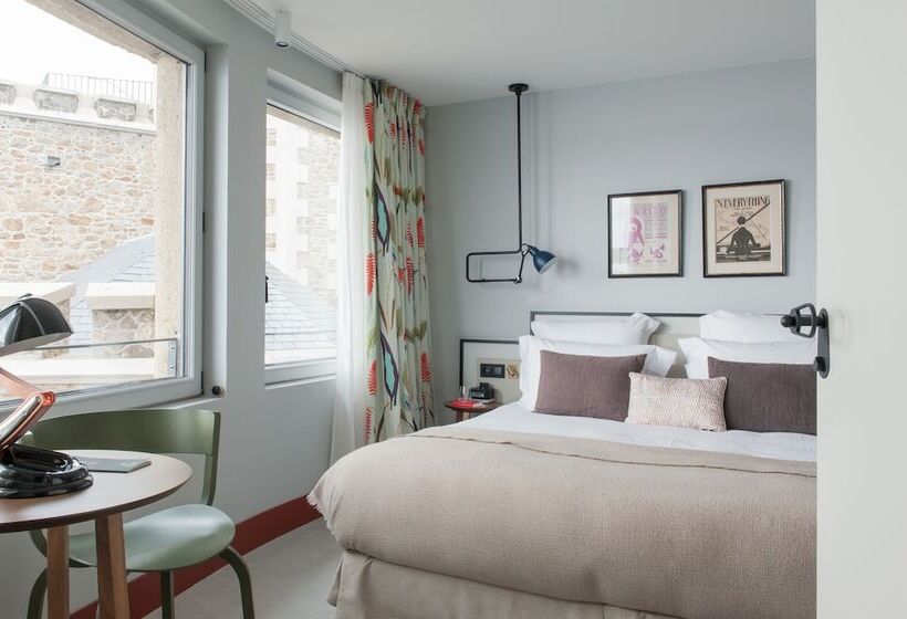 חדר דלוקס עם מרפסת נוף לים, Castelbrac Hotel & Spa