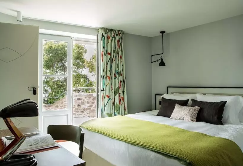 オーシャンビューデラックスルームバルコニー付き, Castelbrac Hotel & Spa