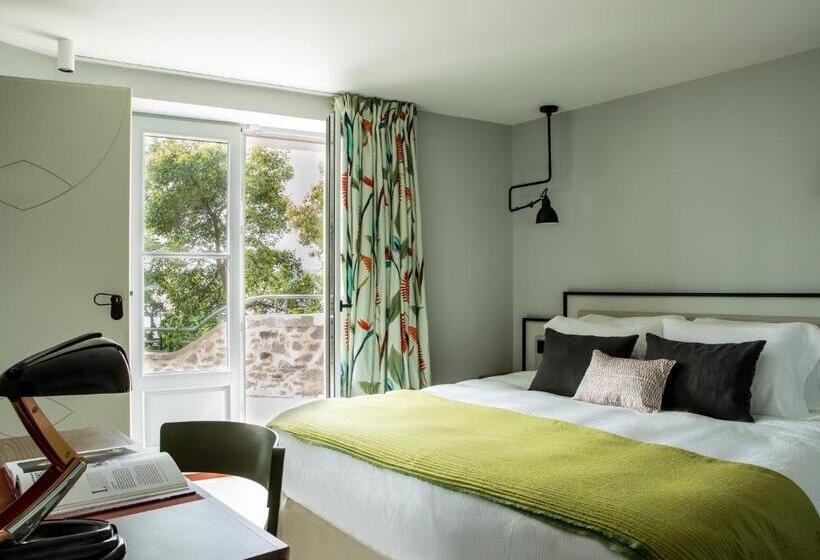 חדר דלוקס עם מרפסת נוף לים, Castelbrac Hotel & Spa