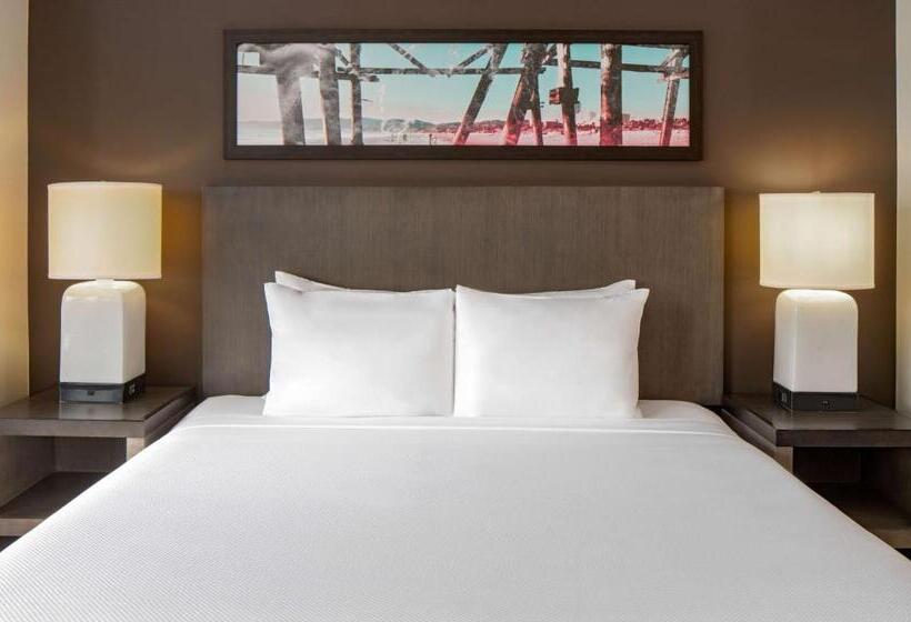 带大床的标准间, Hyatt House New Orleans Downtown