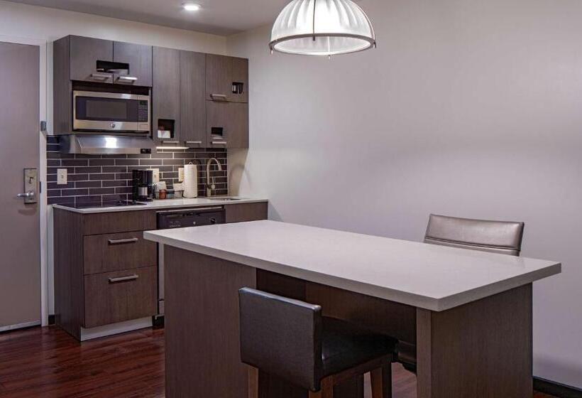 带大床的标准工作室, Hyatt House New Orleans Downtown