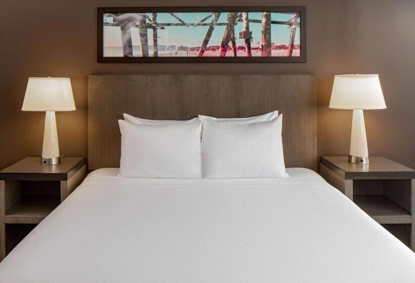 带大床的标准工作室, Hyatt House New Orleans Downtown