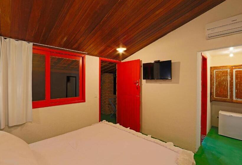 侧面海景经济间, Pousada Xalés De Maracaípe