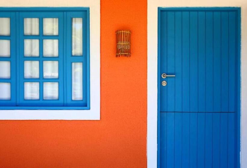 家庭间侧面带海景, Pousada Xalés De Maracaípe