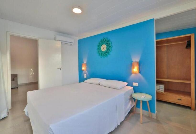 别墅: 1间卧室带游泳池, Pousada Xalés De Maracaípe