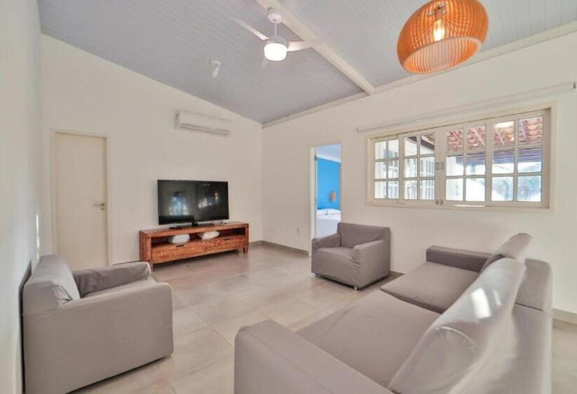 别墅: 1间卧室带游泳池, Pousada Xalés De Maracaípe