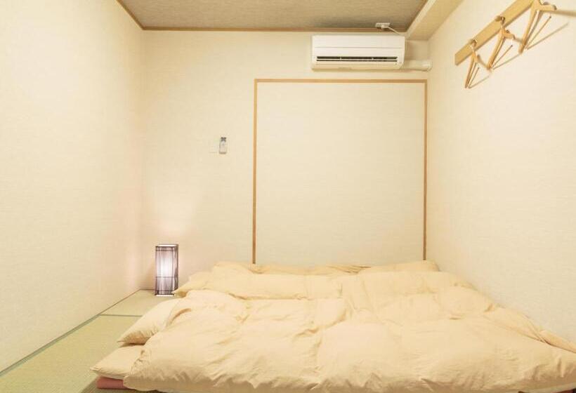 스탠다드 룸 공동 욕실, Kyoto Hana Hostel