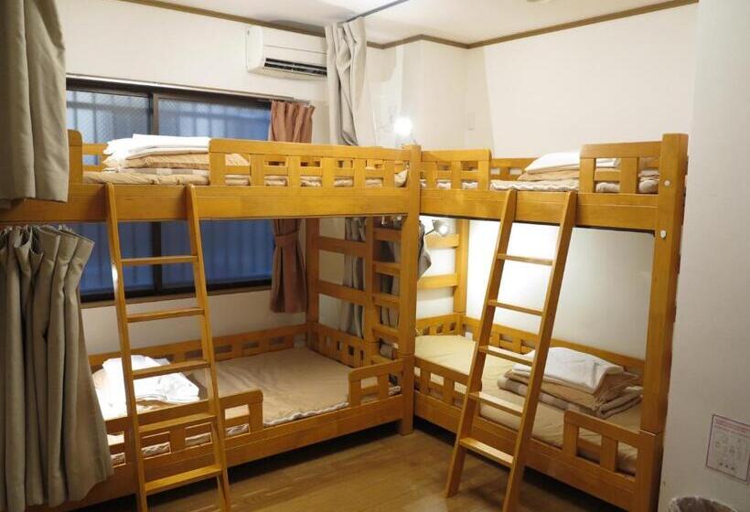스탠다드 룸 (2층침대, 공동욕실), Kyoto Hana Hostel