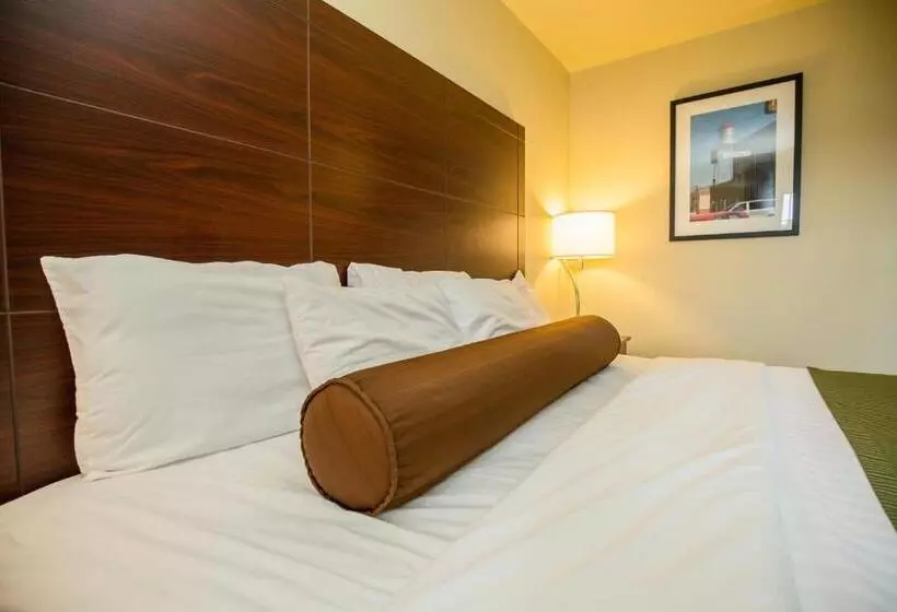 キングサイズベッドのデラックスルーム, Cobblestone Inn & Suites Winterset